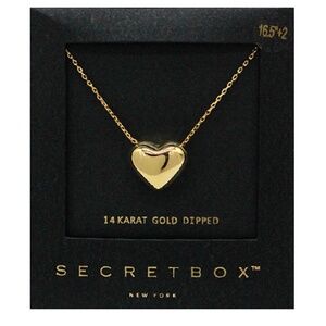 Bold Heart Pandent Necklace